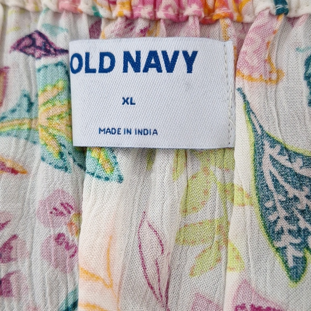 Old Navy Long Sleeve Floral Print Top - Picture 7 of 8